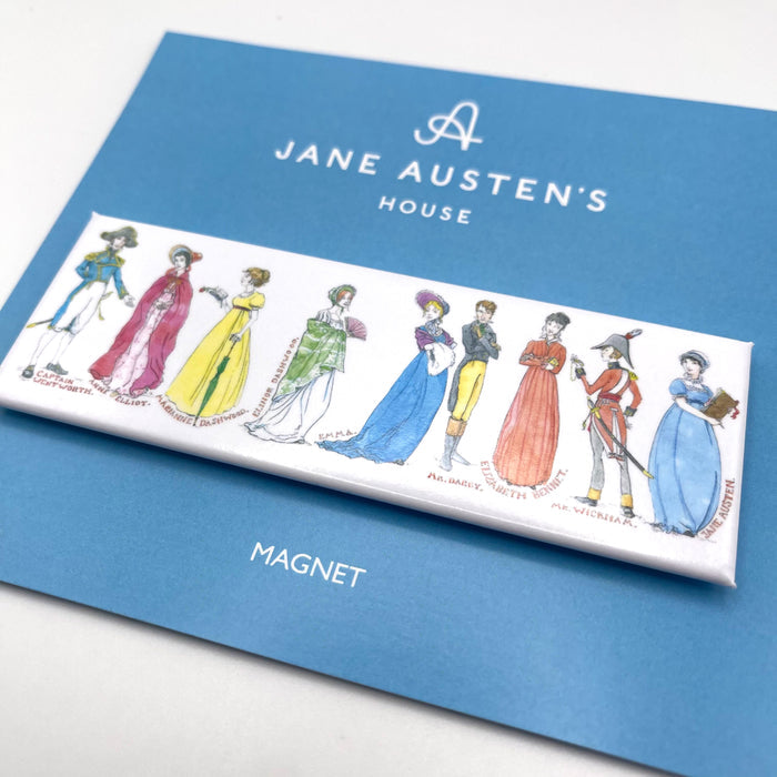 Jane Austen's House Character Magnet - Exclusive