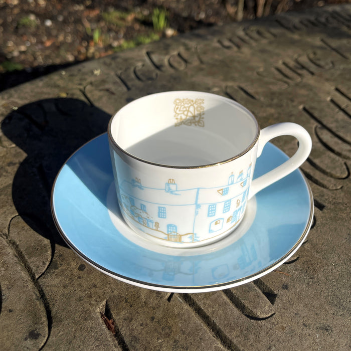 Jane Austen's House 'Chawton Cottage' china - Teacup & Saucer