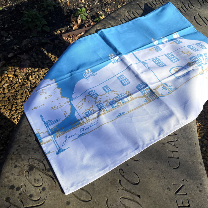 Jane Austen's House 'Chawton Cottage' Tea Towel
