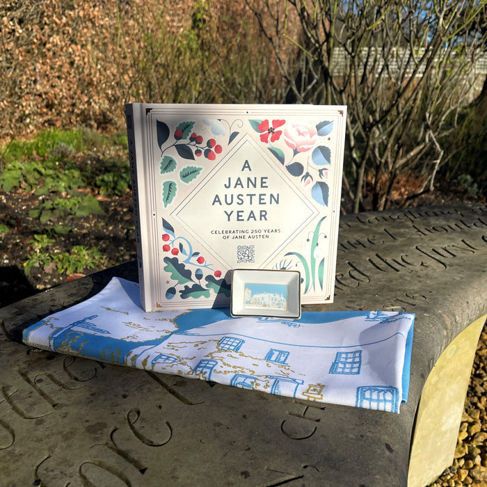 Jane Austen's House 'Chawton Cottage' Tea Towel