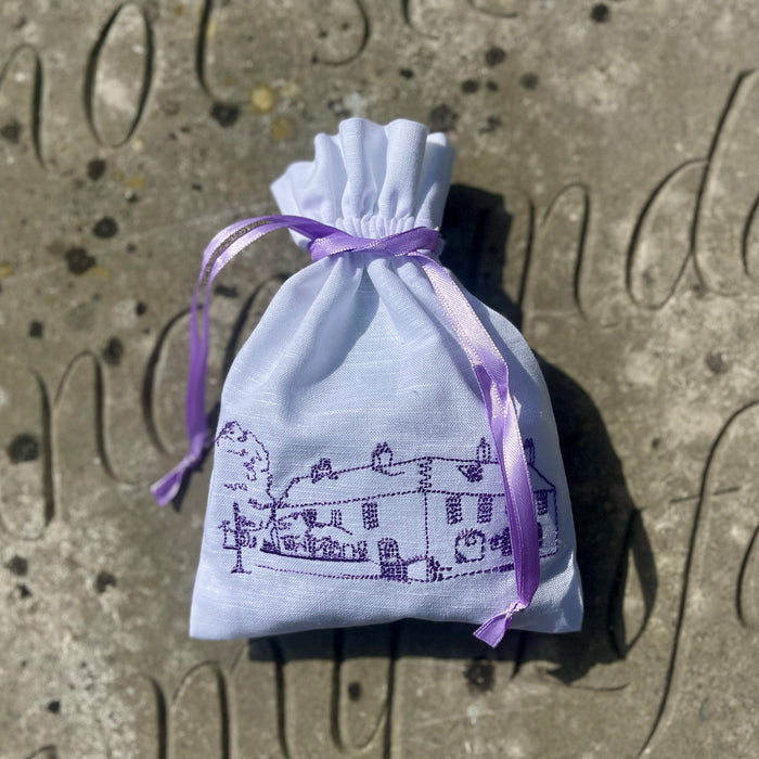 Jane Austen's House Embroidered Lavender Bag - Exclusive
