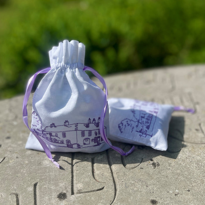 Jane Austen's House Embroidered Lavender Bag - Exclusive