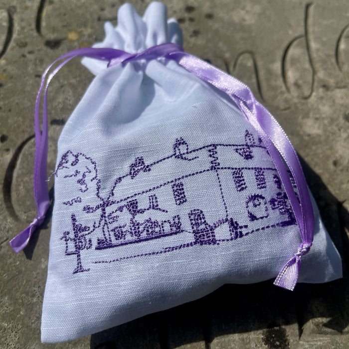 Jane Austen's House Embroidered Lavender Bag - Exclusive