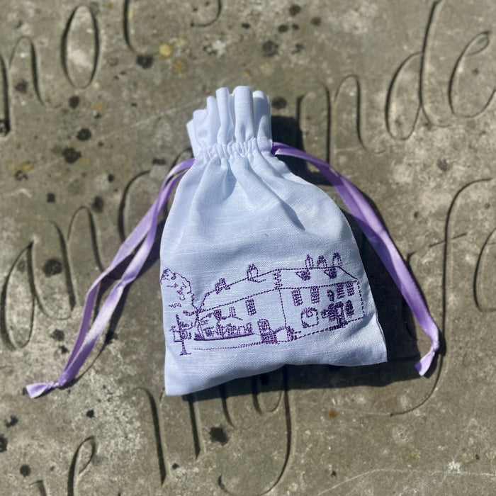 Jane Austen's House Embroidered Lavender Bag - Exclusive