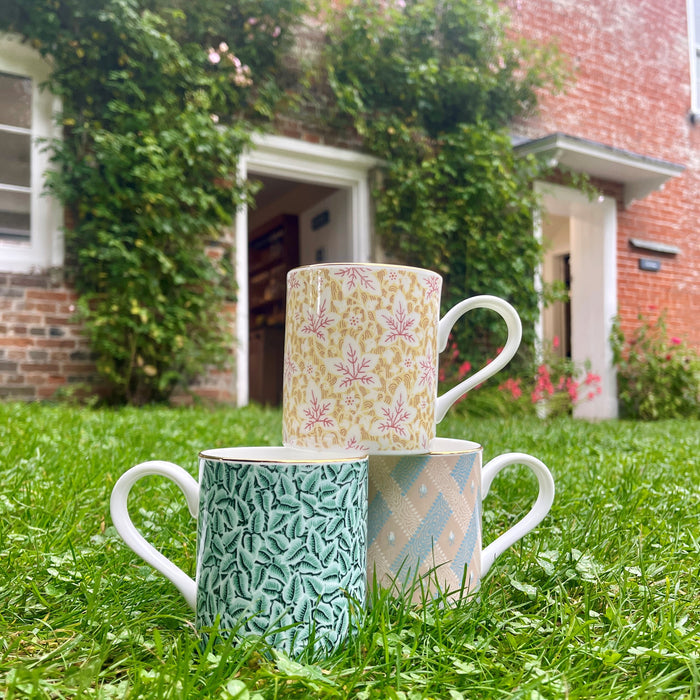 Jane Austen's House Wallpaper Mug - Chawton Vine