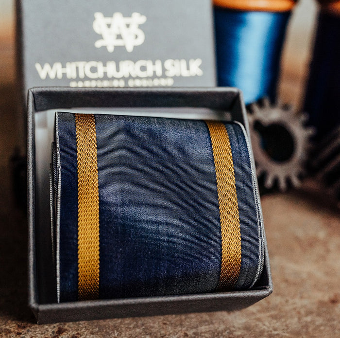 Jane Austen's House & Whitchurch Silk Mill Ribbon - Admiral