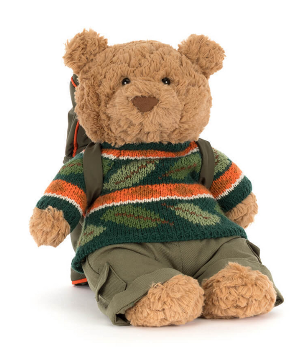 Jellycat - Bartholomew Bear Hiking Outfit