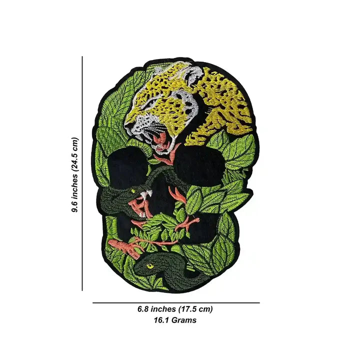 Jungle Jaguar Predator Skull Hot-Fix Patch