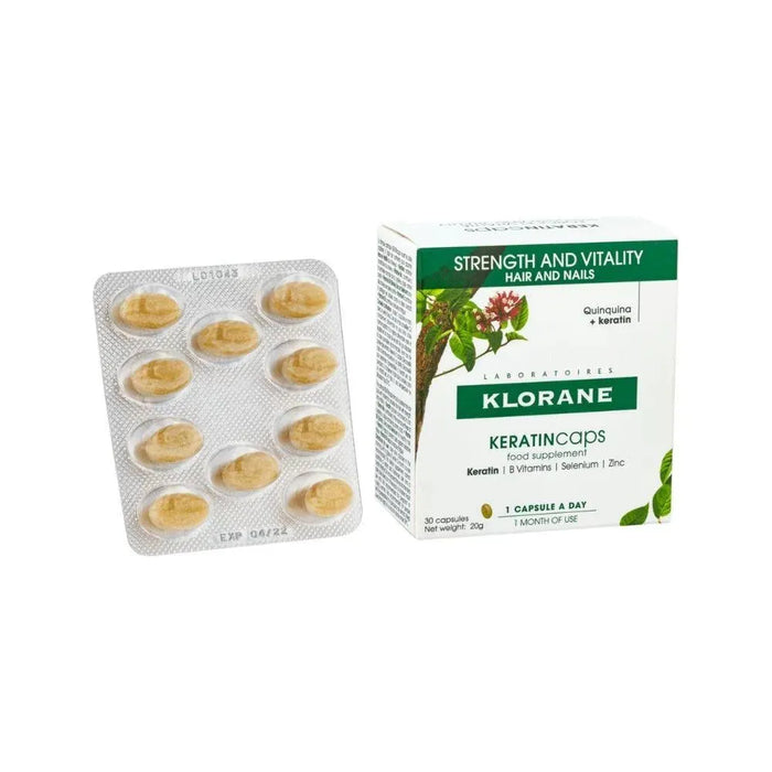 Klorane KeratinCaps (3 x 30 capsules) - Hairgivers