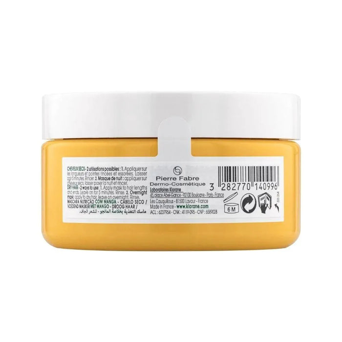 Klorane nourishing mask for dry hair Mango (150 ml) - Hairgivers