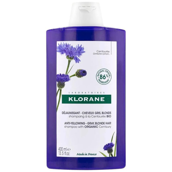 Klorane silver shampoo Centaury (400 ml) - Hairgivers