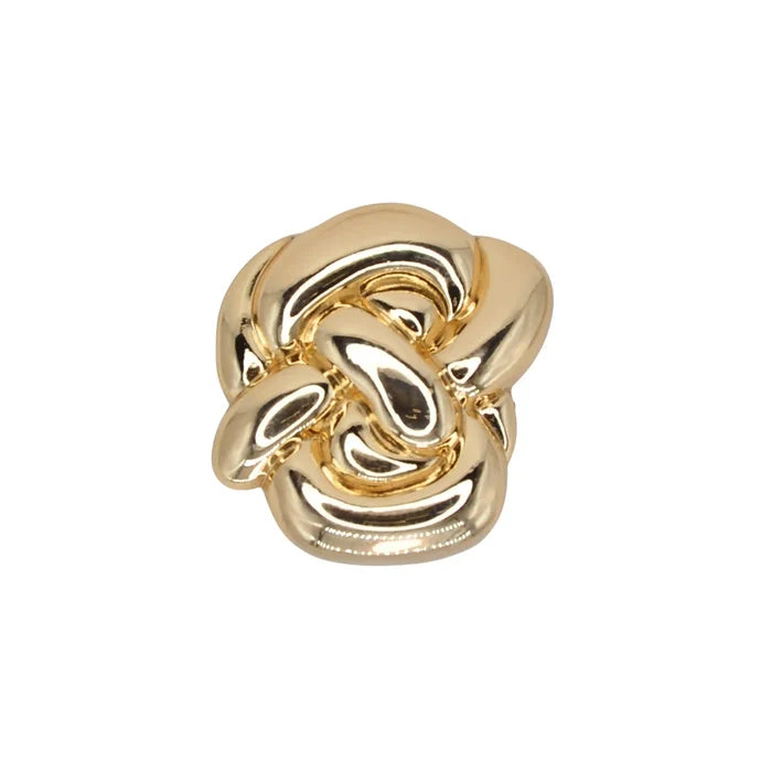 Knot Design Metal Buttons | 15mm(24L) & 23mm(36L)