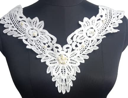 Deep neckline design by Ani Accessories on women’s dresses, kurtis, and blouses, showcasing elegance, style, and premium detail.
