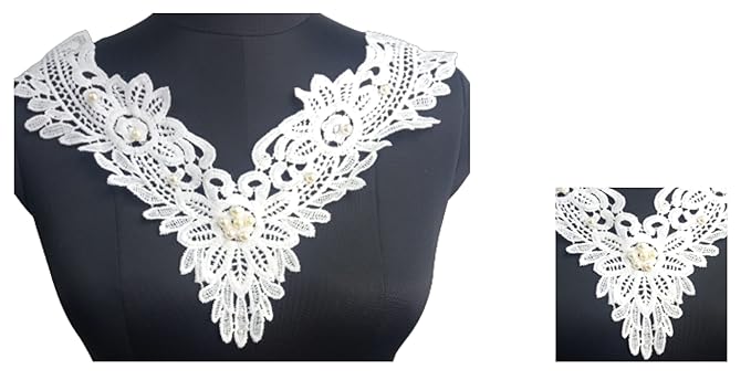 Front view of deep neckline by Ani Accessories on women’s outfit, featuring elegant design, clean lines, and premium finish.
