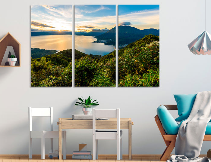 Lake Atitlán Canvas Print #7240
