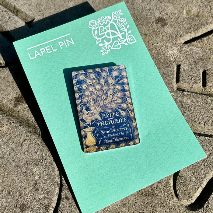 Lapel Pin - 'Peacock' Pride & Prejudice - NEW IN