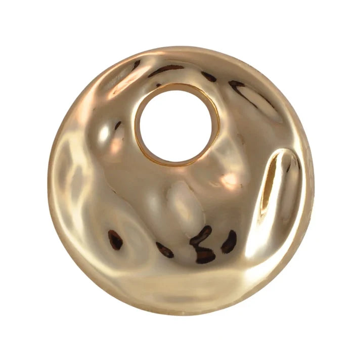 Large Hole Stylish Metal Buttons | 35mm(55L)