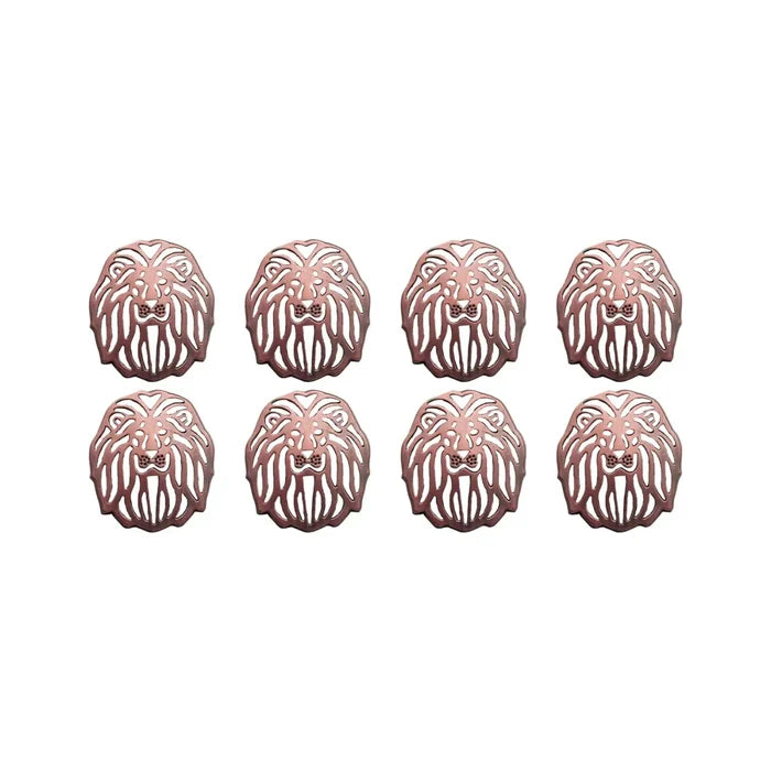 Laser Cut Lion Metal Buttons | 19mm(30L) & 24mm(38L)
