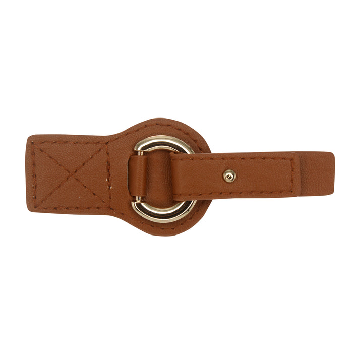 Leatherette Buckle with Ring | 2 Piece