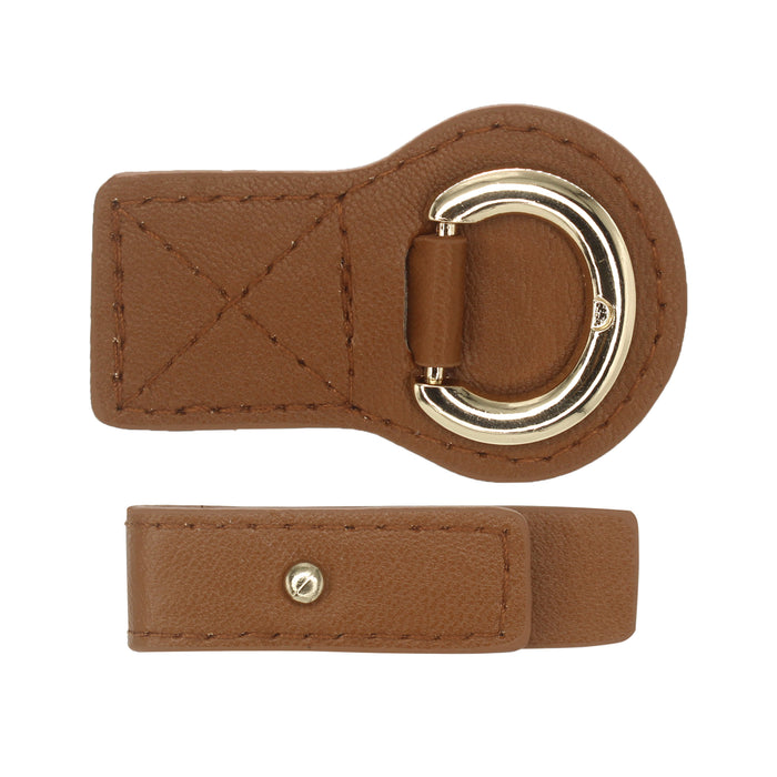 Leatherette Buckle with Ring | 2 Piece