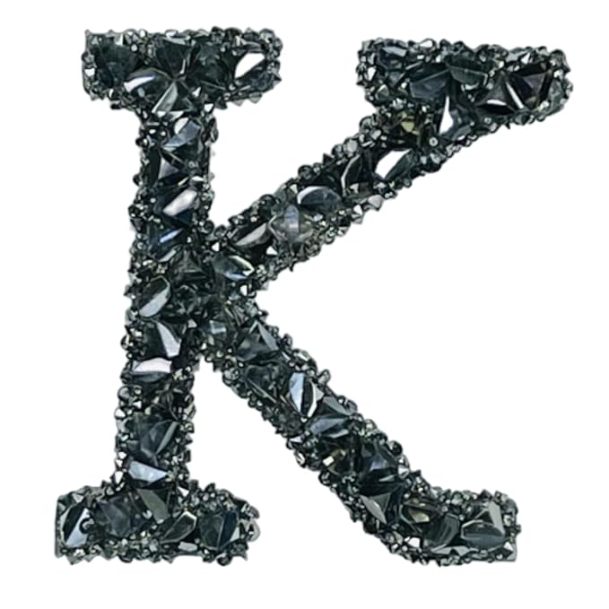 Black Sparkling Rhinestone / K