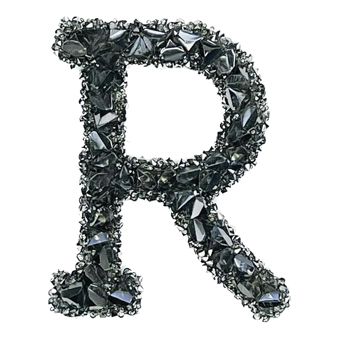 Black Sparkling Rhinestone / R