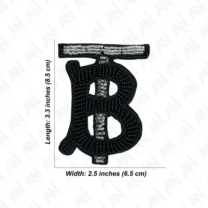 Letter B Beads Patch