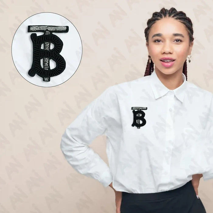 Letter B Beads Patch