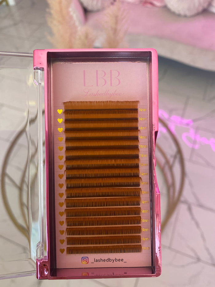 Light Brown Lashes