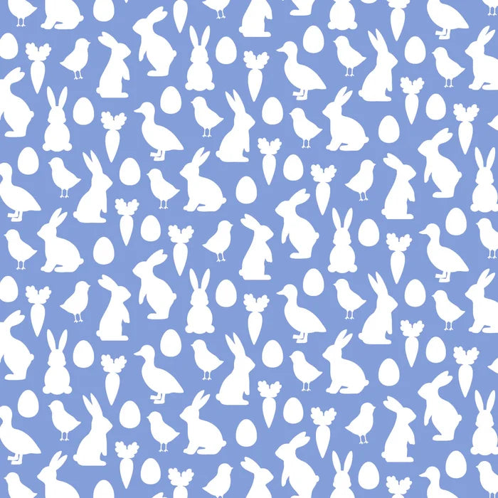 Lila and Hayes - Walker Short Set - Easter Time Blue