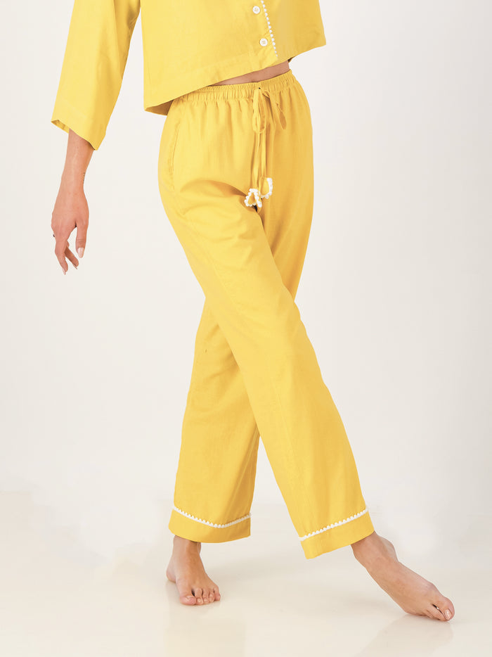 Linen PJ Pants | Mango