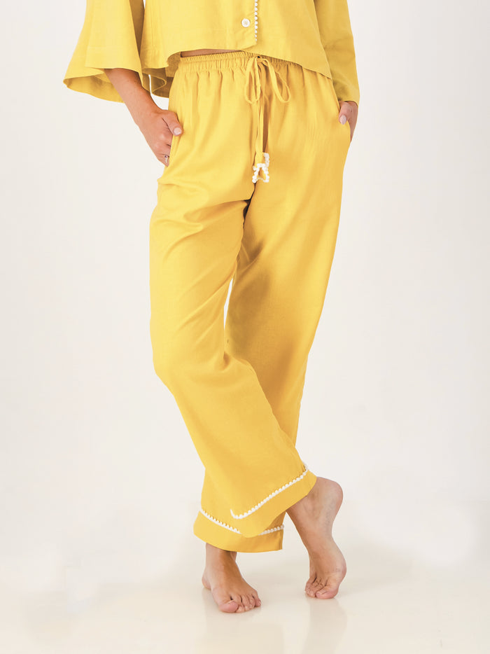 Linen PJ Pants | Mango