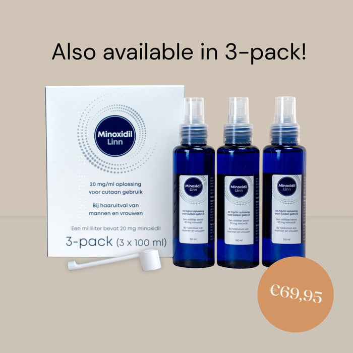 Linn Minoxidil 2% spray (100 ml)