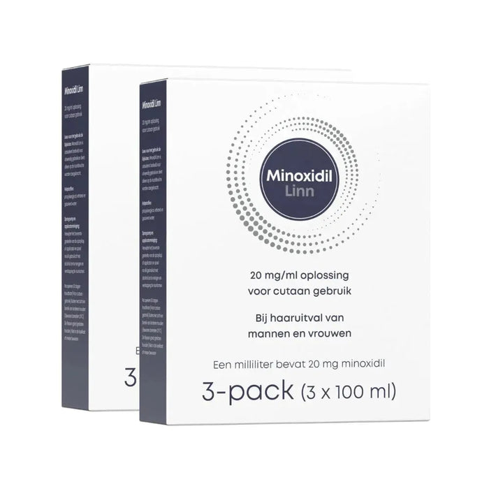 Linn Minoxidil 2% spray 6-pack (6x100 ml) - Hairgivers
