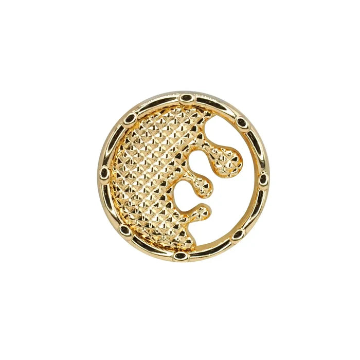 Liquid Style Metal Buttons | 15mm(24L), 20mm(32L) & 23mm(36L)