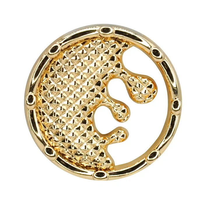 Liquid Style Metal Buttons | 15mm(24L), 20mm(32L) & 23mm(36L)
