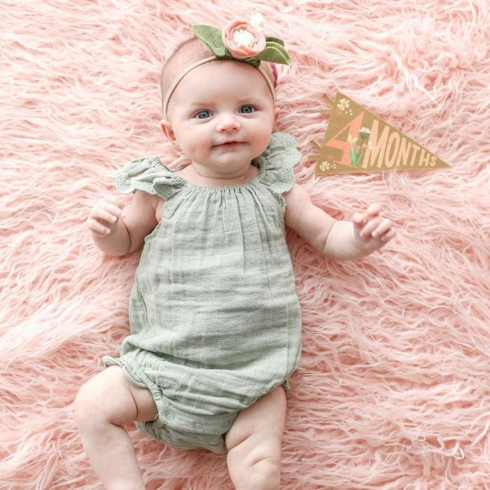 Little Artist Petit Milestone Pennants - Babies in Bloom