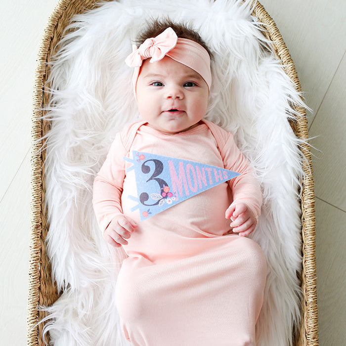 Little Artist Petit Milestone Pennants - Babies in Bloom