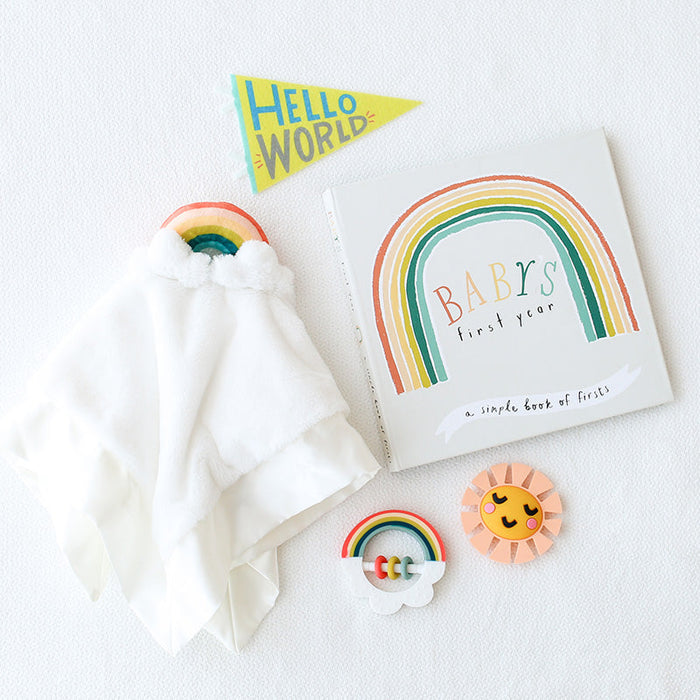 Little Rainbow Memory Baby Book - Babies in Bloom