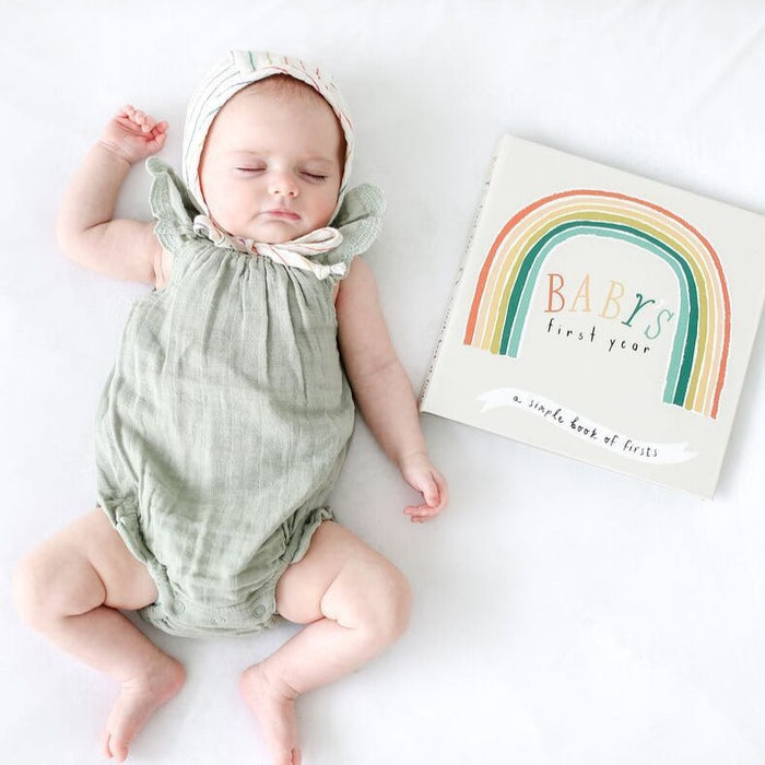 Little Rainbow Memory Baby Book - Babies in Bloom