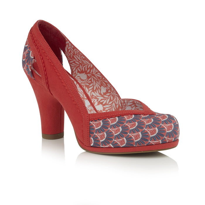 Livia and Matching Oxford Bag Coral