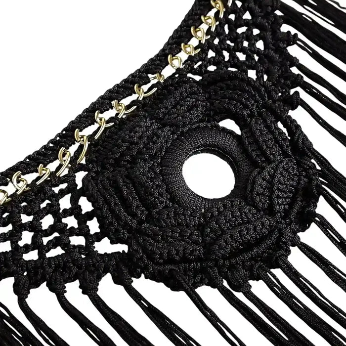 Long Cascading Thread Fringe