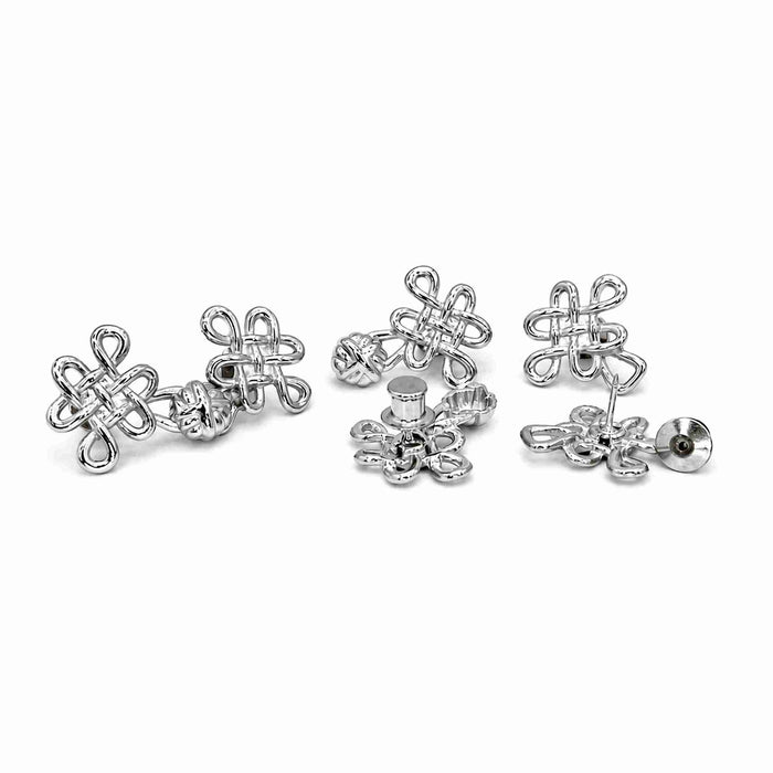 Loop Inspired Frog Closure Metal Buttons