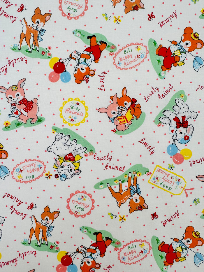 Lovely Animal - White - 30's Collection - Atsuko Matsuyama - Yuwa