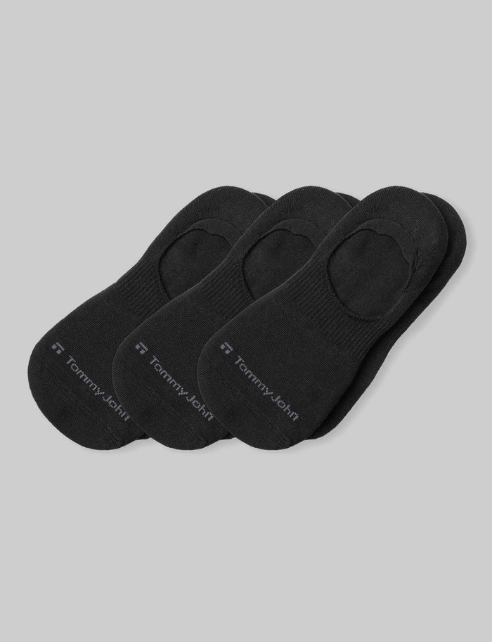 Low Cut Liner Sock (3-Pack)::Black