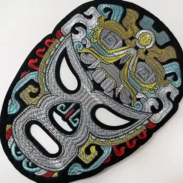 Lucha Libre Mayan Mask Hot-Fix Patch
