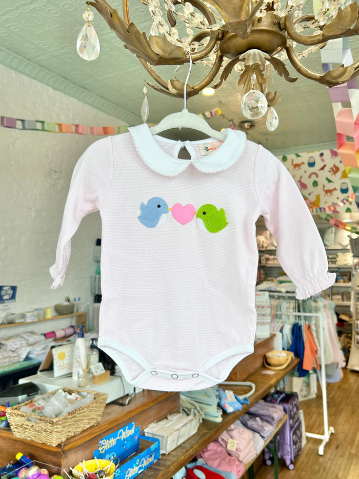 Luigi - Long Sleeve Onesie - Birds in Love