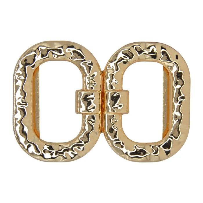 Lustre Duo Oval Metal Buckle | 6.8cm
