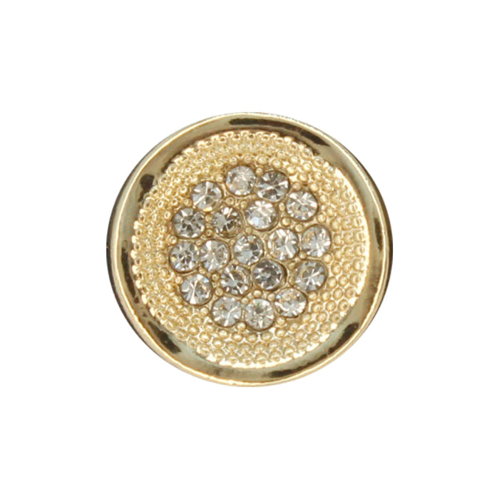 Luxurious Diamond Metal Buttons | 11mm (18L)