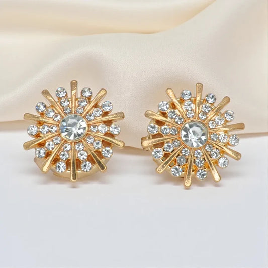 Luxury Rhinestone Button Cover | 20mm(32L)